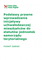 Podstawy prawne wprowadzania inicjatywy uchwałodawczej mieszkańców do statutów jednostek samorządu terytorialnego