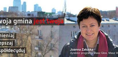 Wspólnie z nami zmień swoją gminę!