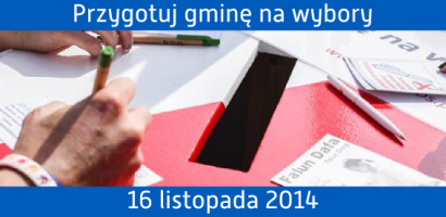 Przygotuj swoją gminę na wybory
