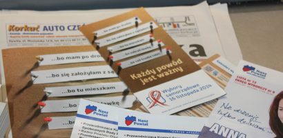 Akcje promujące udział w wyborach na terenie gminy Barczewo