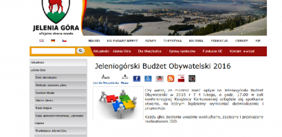 Jeleniogórski Budżet Obywatelski 2015/2016