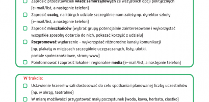 Organizujesz spotkanie – nie zapomnij