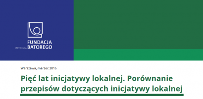 Gminy bez inicjatyw, mieszkańcy bez praw