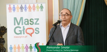 Aleksander Smolar na gali Super Samorząd 2017 r.