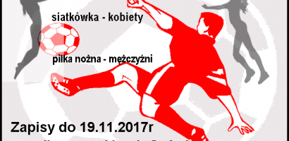 Turniej „JESIENNA HALÓWKA 2017” w Obierwi – zapisy