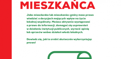 Trwa kolportaż Kart Praw Mieszkańca