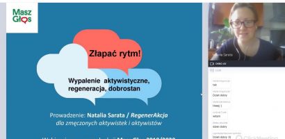 Złapać rytm: wypalenie aktywistyczne – regeneracja – dobrostan