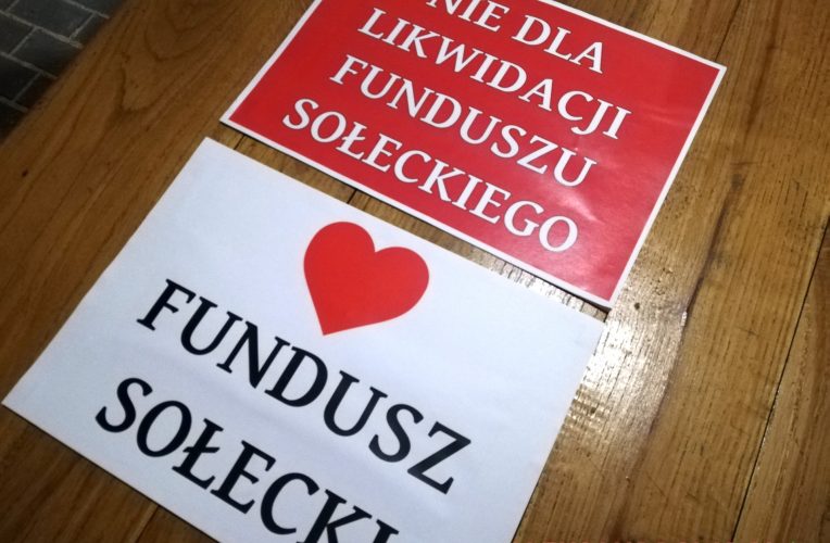 Fundusz sołecki uratowany!