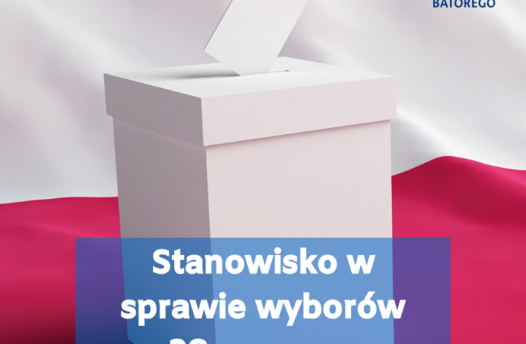 Stanowisko Fundacji Batorego ws. wyborów prezydenckich 28 czerwca