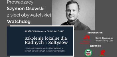 Szkolenie dla radnych i sołtysów