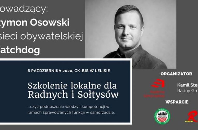 Szkolenie dla radnych i sołtysów