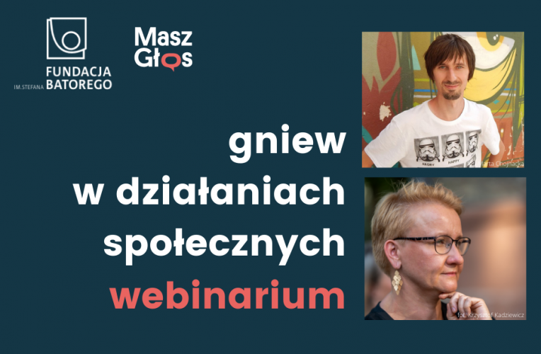 Webinarium o roli gniewu w działaniach społecznych