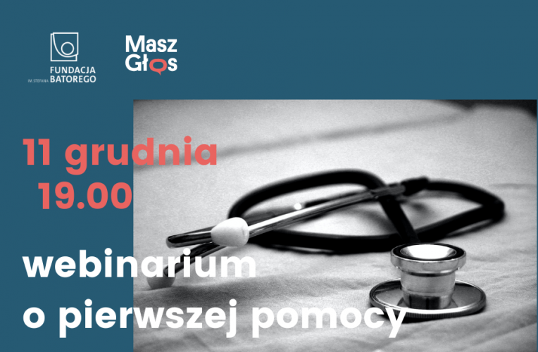 Webinarium: zadbaj o pierwszą pomoc podczas eventów