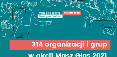 Zainaugurowaliśmy akcję Masz Głos 2021