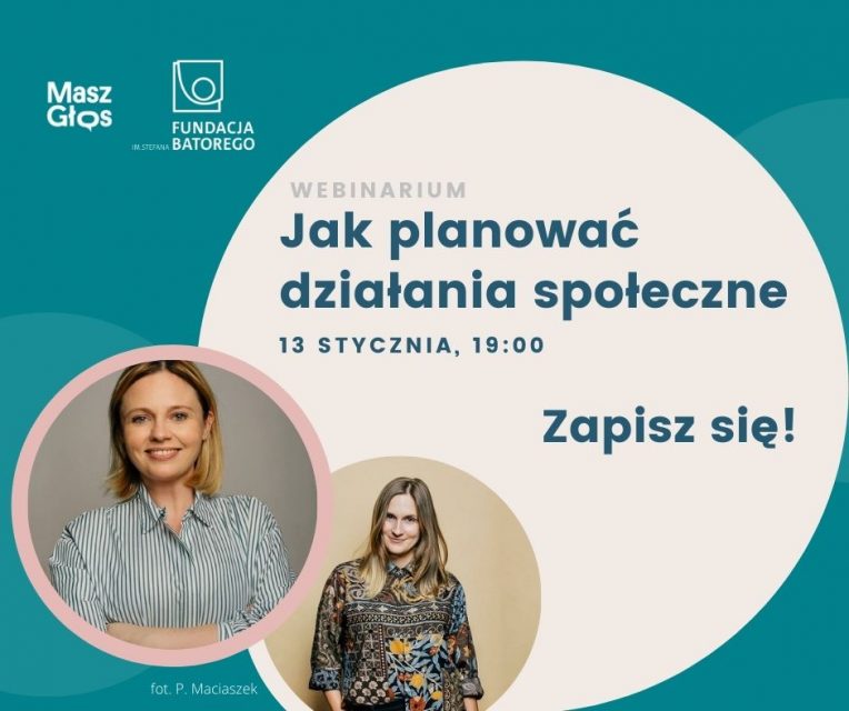 Webinarium: jak planować działania społeczne