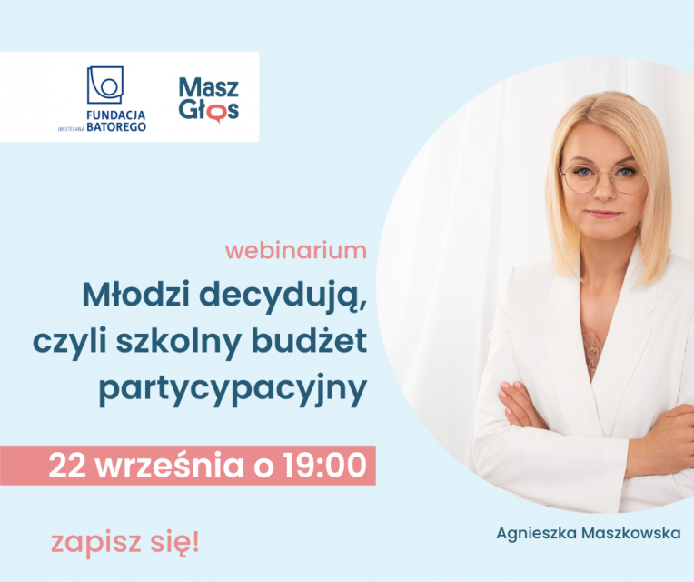 Zapisz się na wrześniowe webinarium!