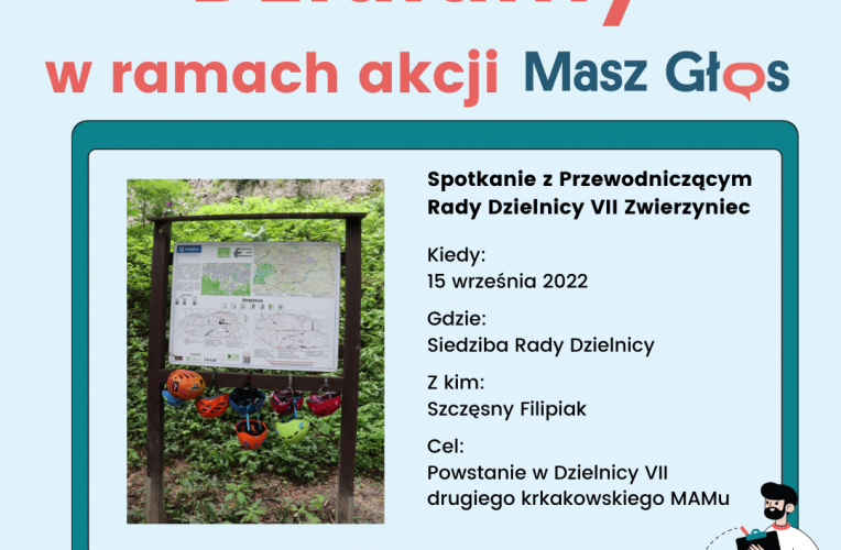 Aktywnie na drodze do stworzenia II Miejsca Aktywności Mieszkańców w Krakowie