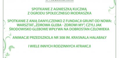 Otwarcie Ogrodu Społecznego Zielone Piaski