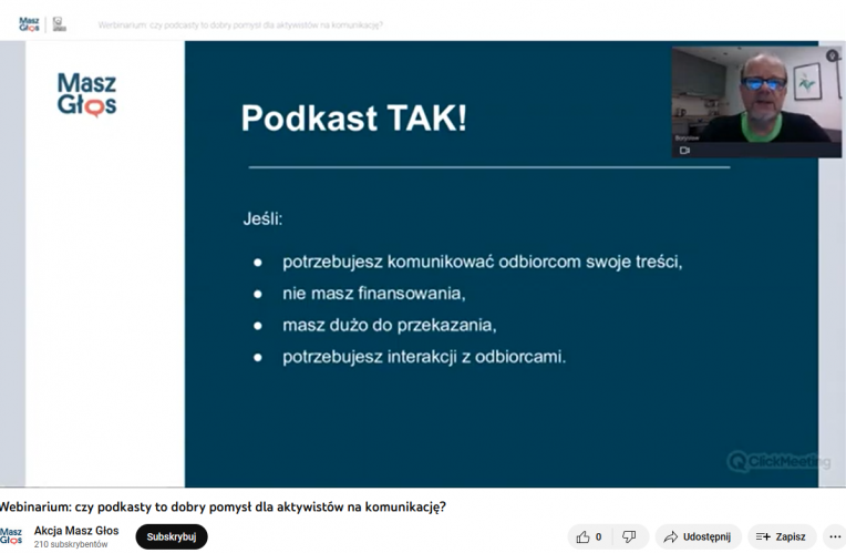 Obejrzyj najnowsze webinarium