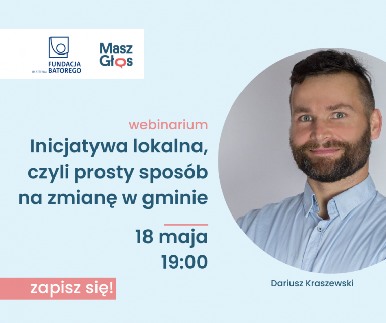 Zapisz się na webinarium w maju