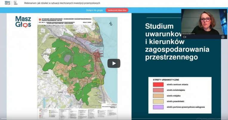 Działania społeczne i inwestycje przemysłowe. Obejrzyj webinarium