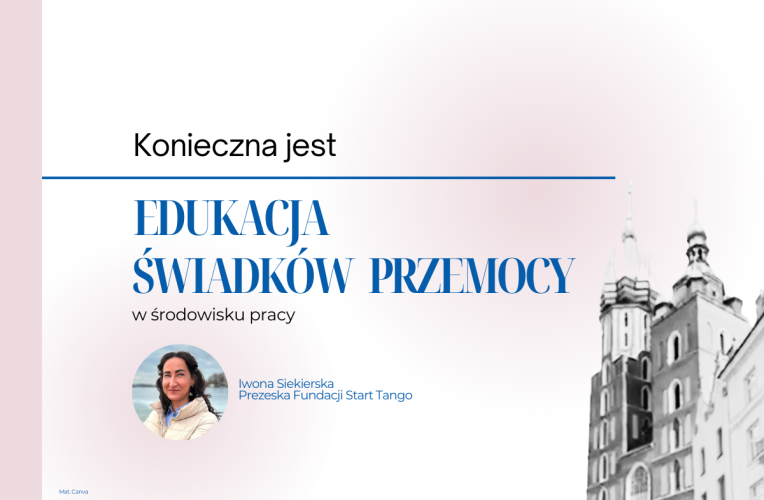 Świadek przemocy w środowisku pracy