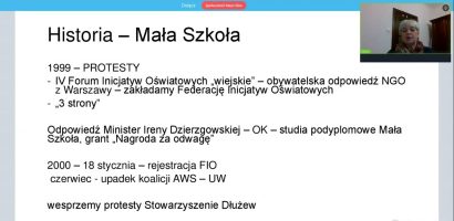 Od Małej Szkoły do wielkiej zmiany w oświacie