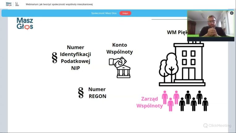 Obejrzyj webinarium o wspólnotach mieszkaniowych