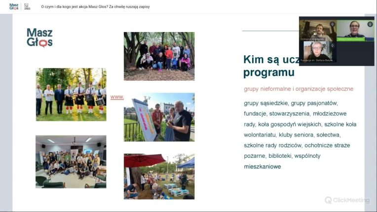 Obejrzyj webinarium o akcji Masz Głos