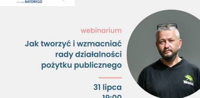 Wkrótce webinarium