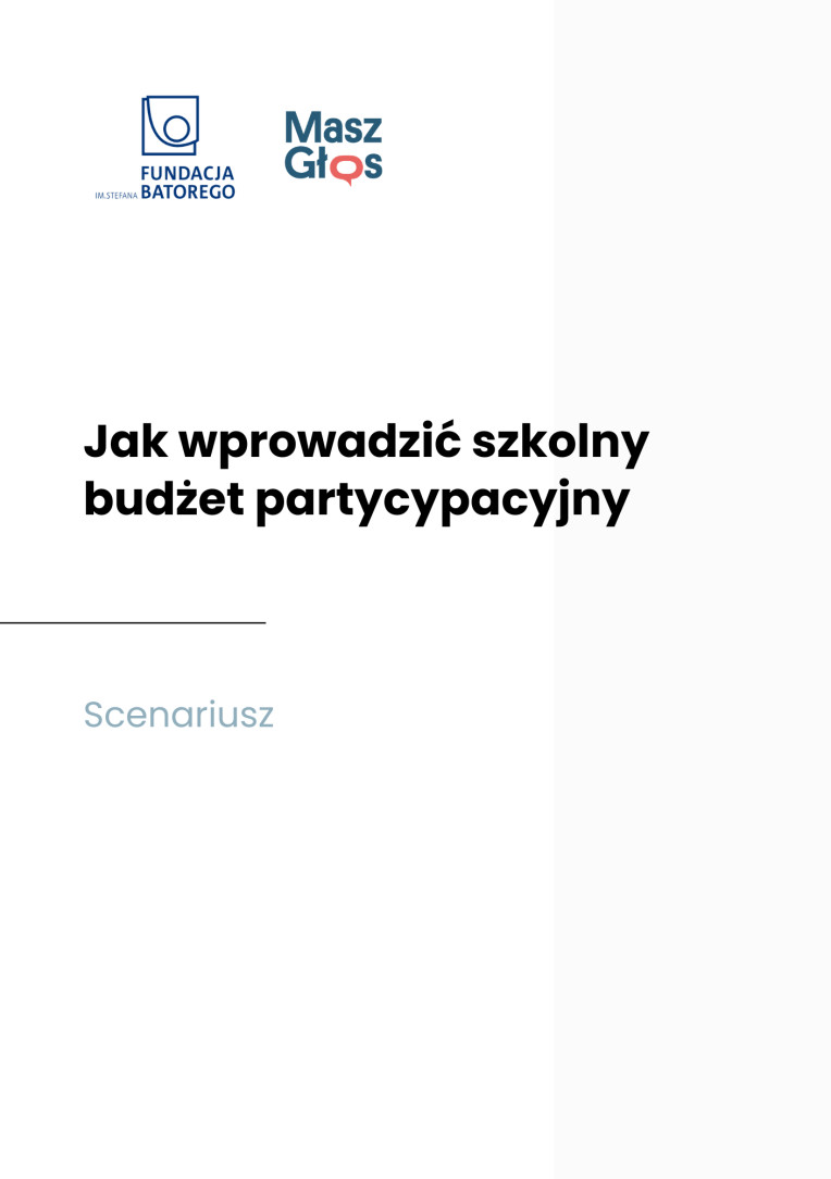 Szkolny budżet partycypacyjny  –  jak go wprowadzić