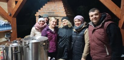 Altana dla turystów w Mochnaczce Niżnej