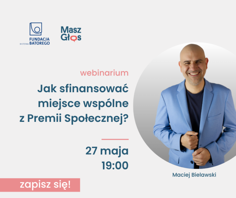 Wkrótce webinarium – zapisz się